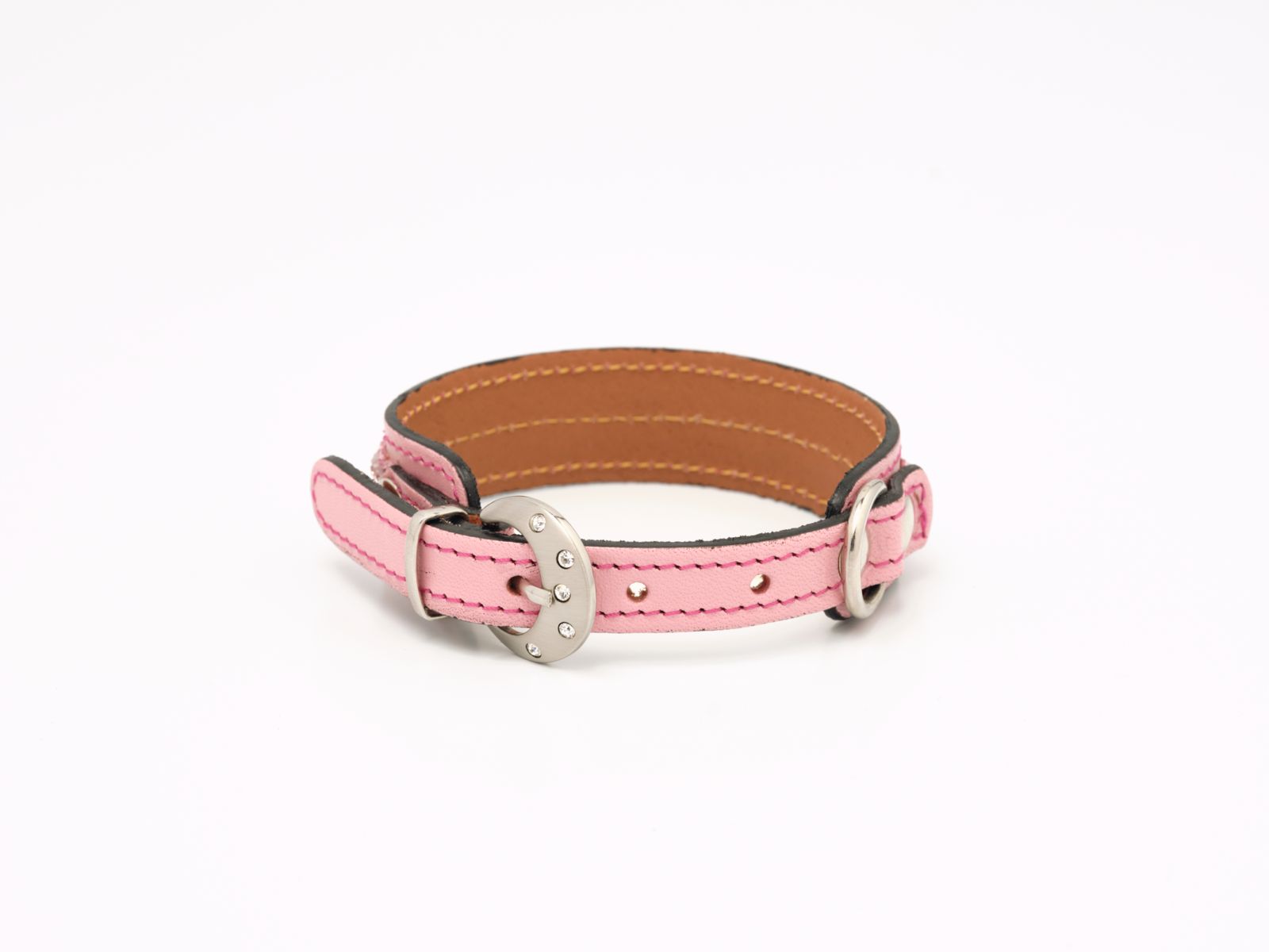 Collar para perros en cuero París Louvre