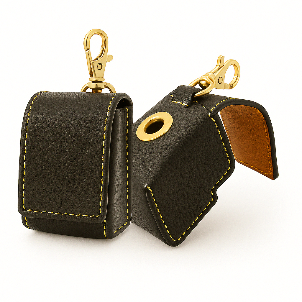 Portabolsas Luxury Cuero Negro