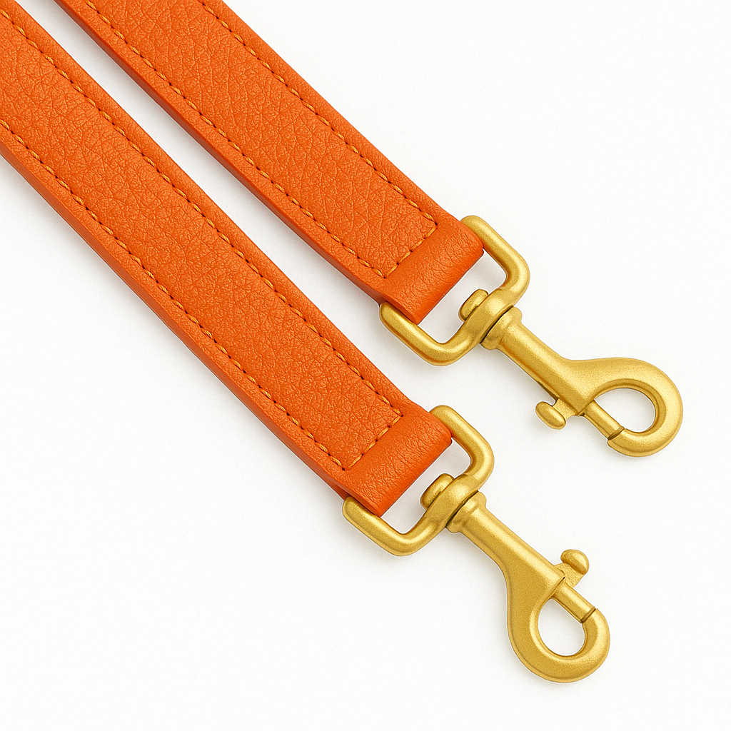 Correa de cuero Naranja.