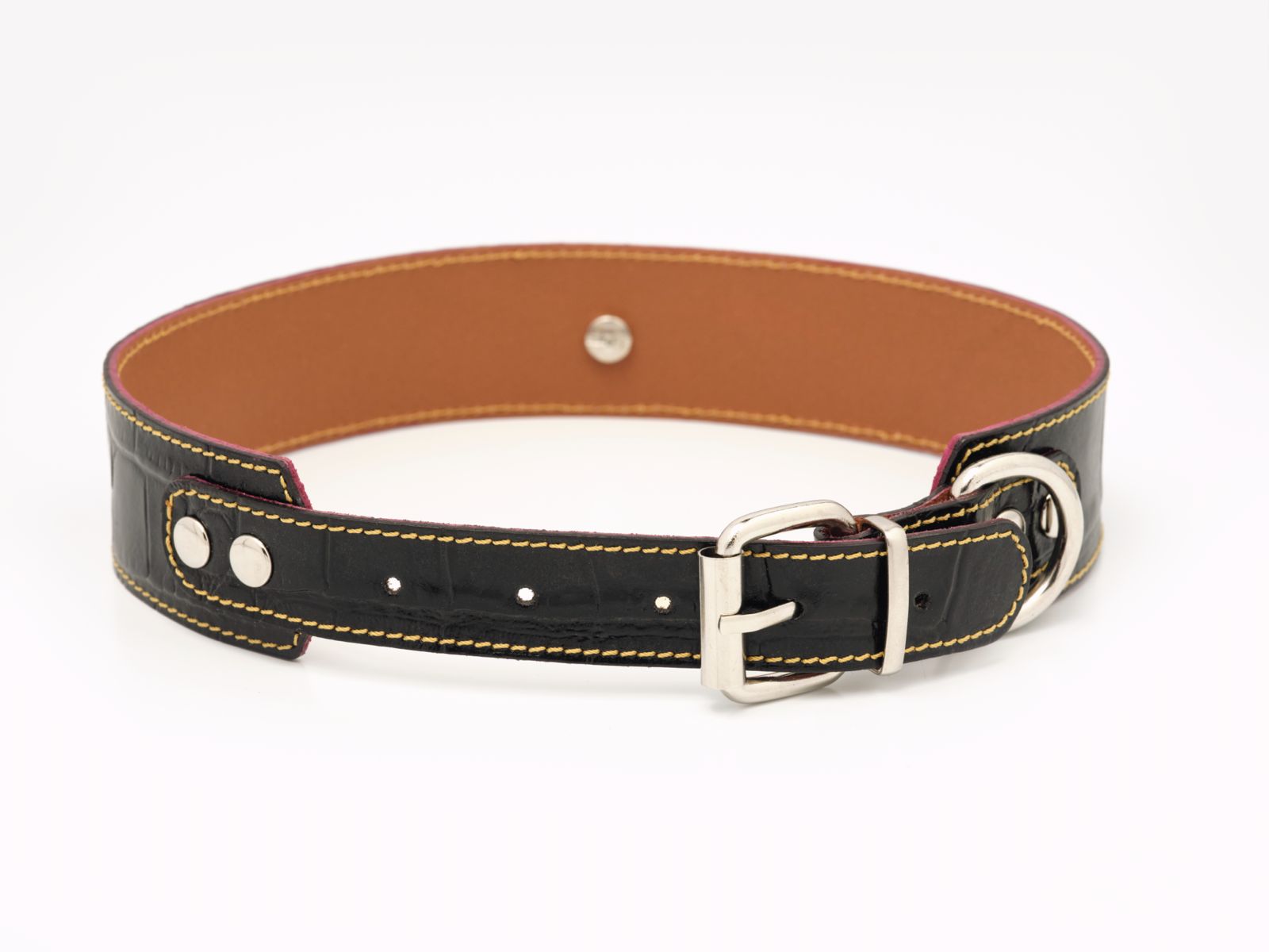 Collar para perros en cuero París Eiffel