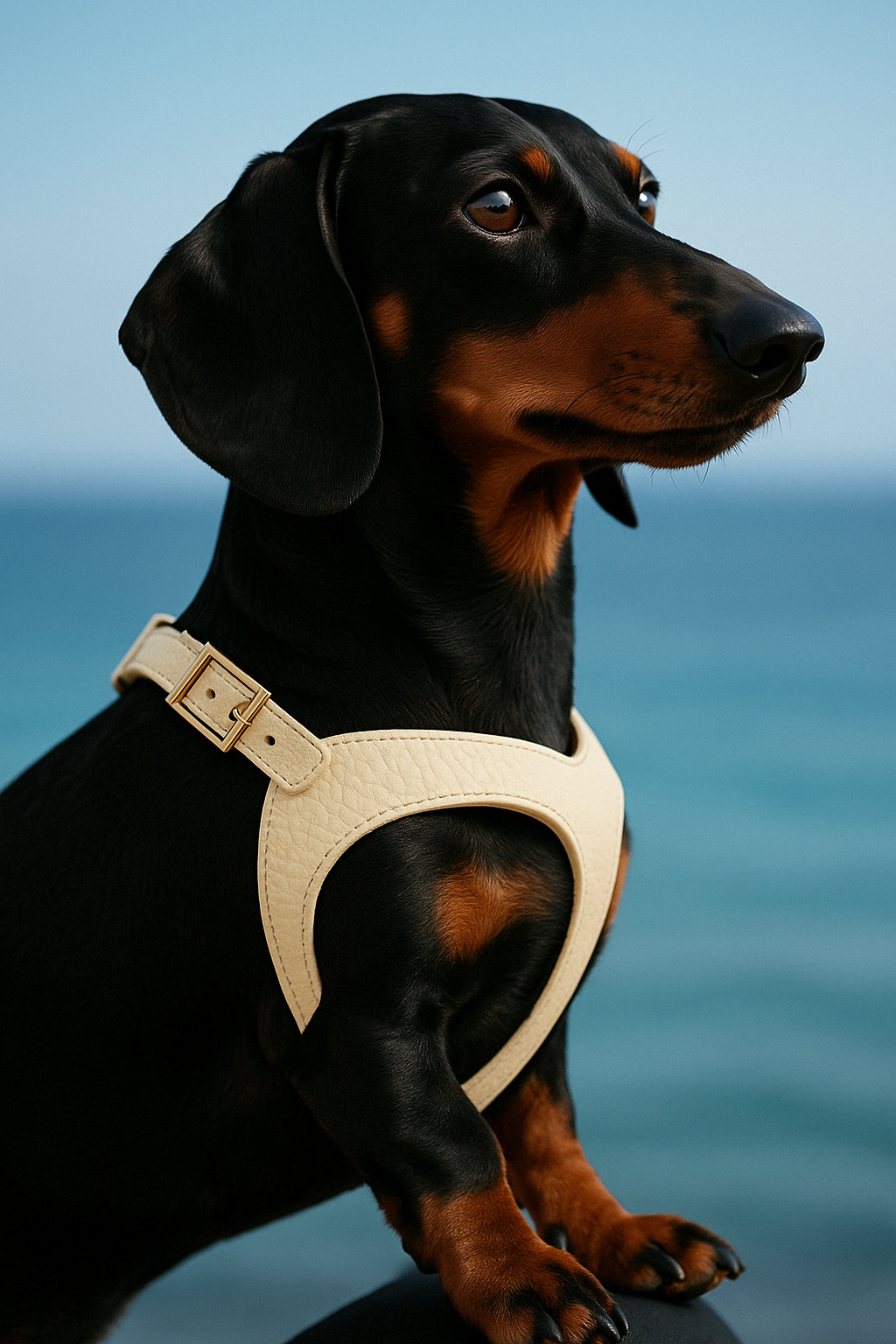 Arnés perro de Cuero Creama