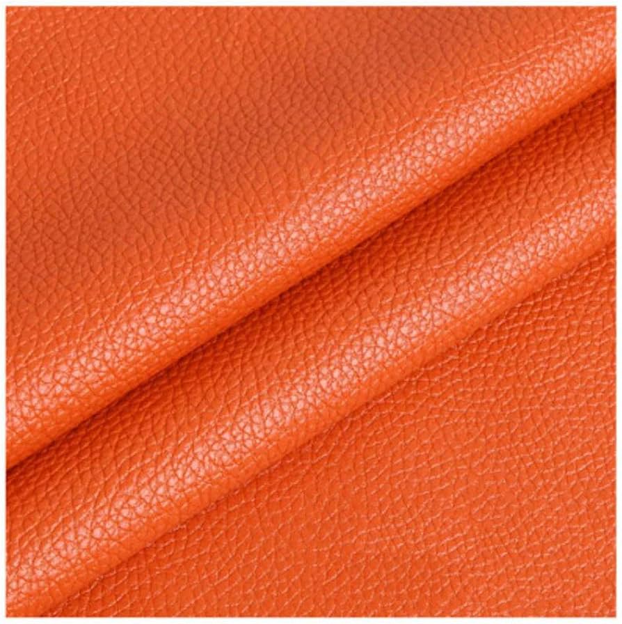 Collar Colección Luxury en cuero Naranja.