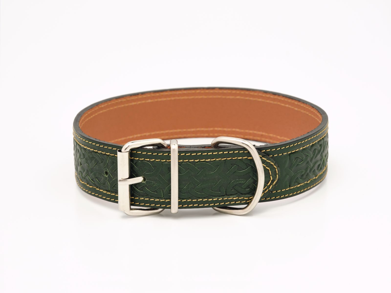 Collar para perros en cuero de vacuno Clasic Muse