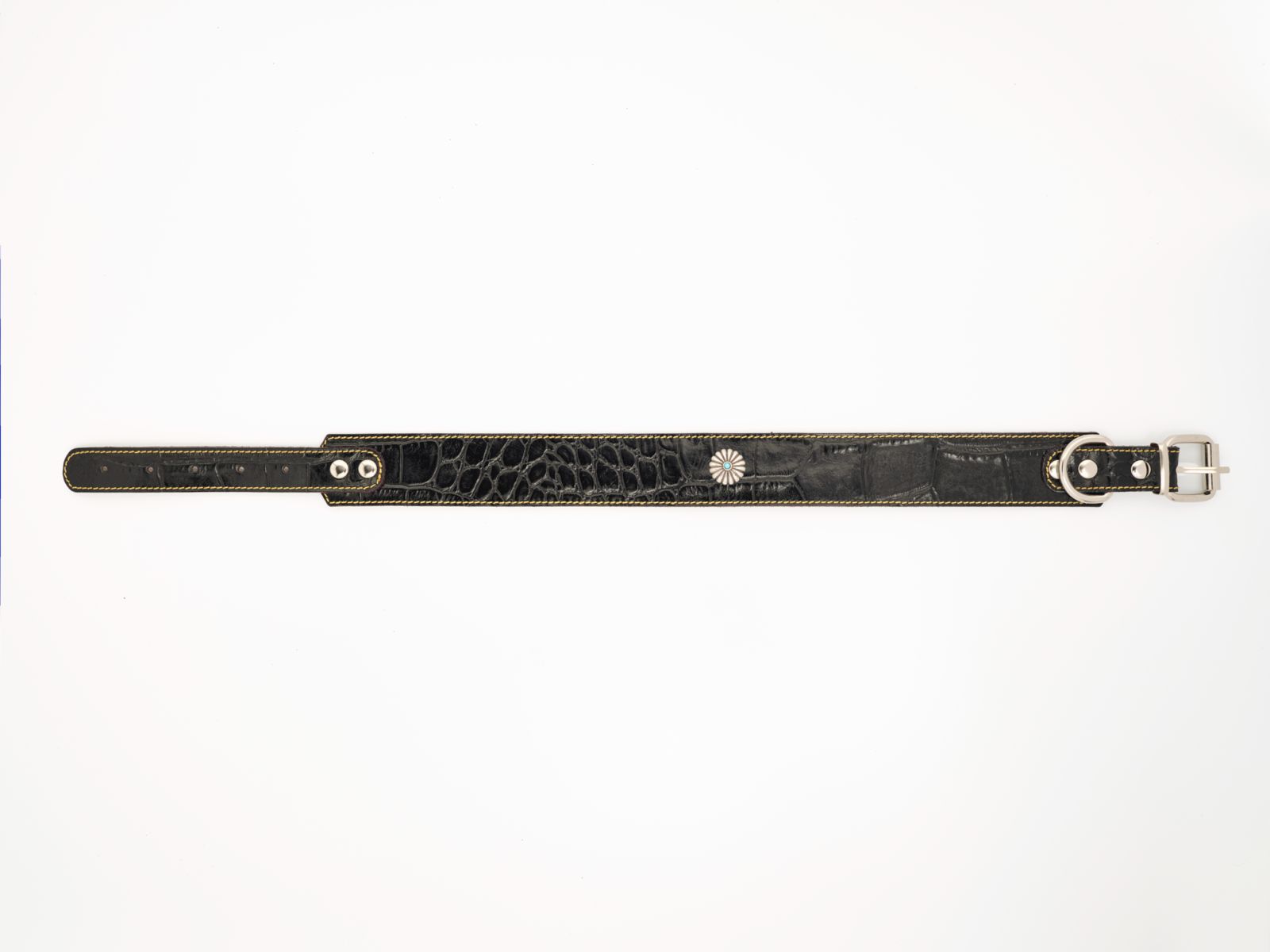 Collar para perros en cuero París Eiffel