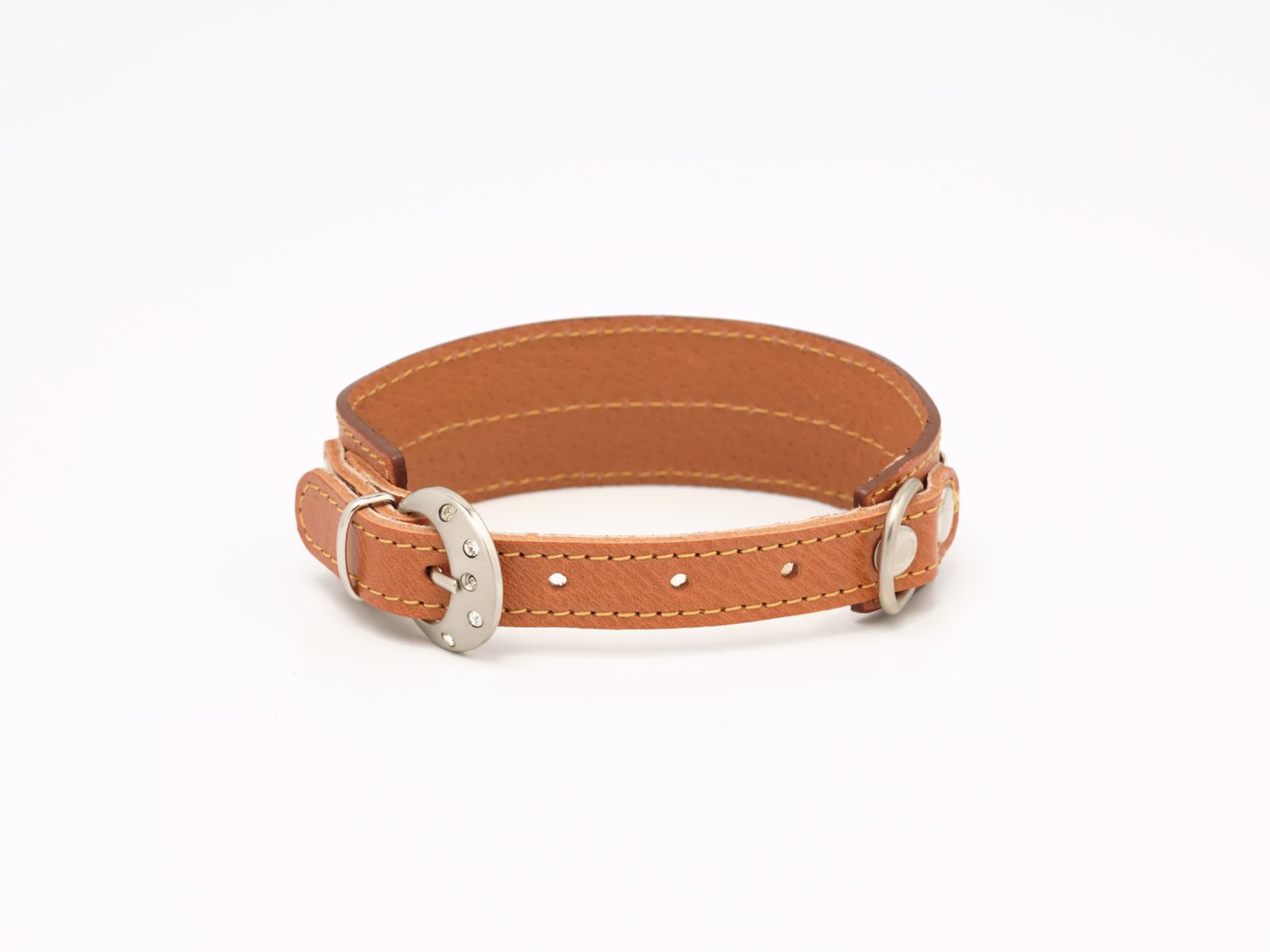 Collar para perros en cuero París Louvre