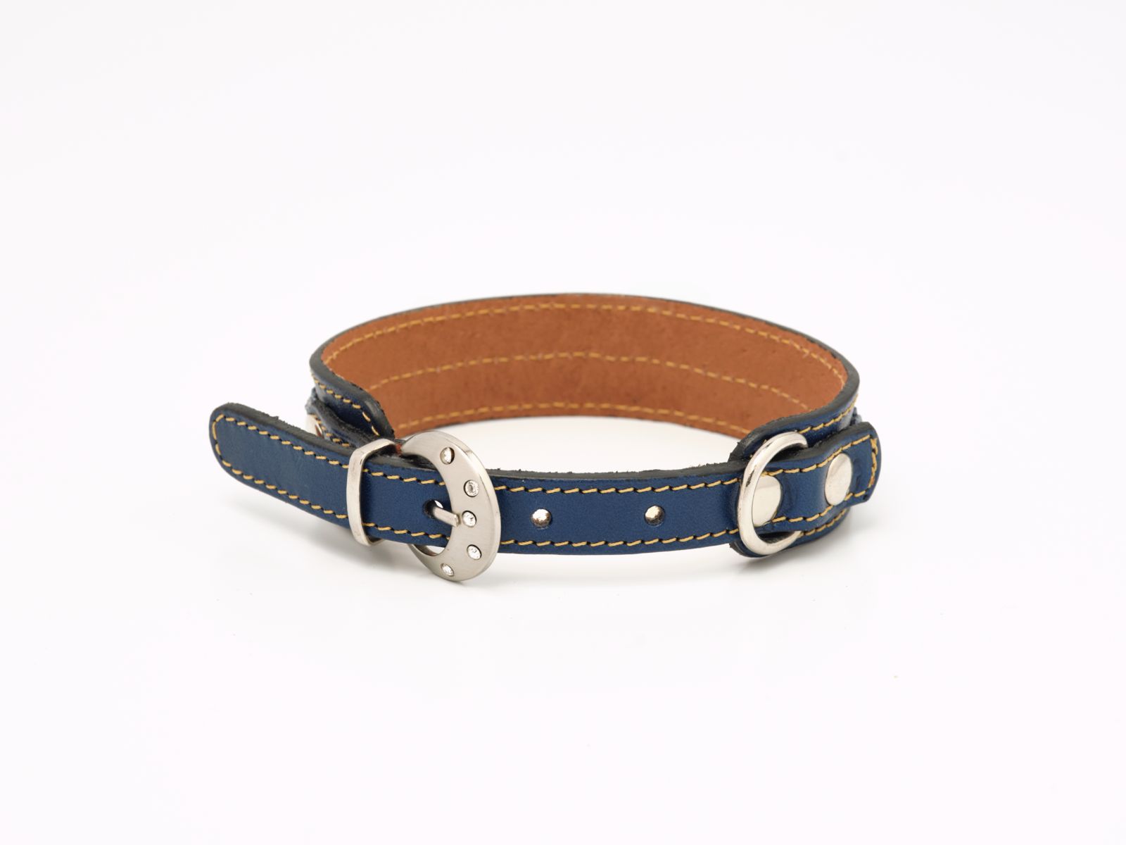 Collar para perros en cuero París Louvre