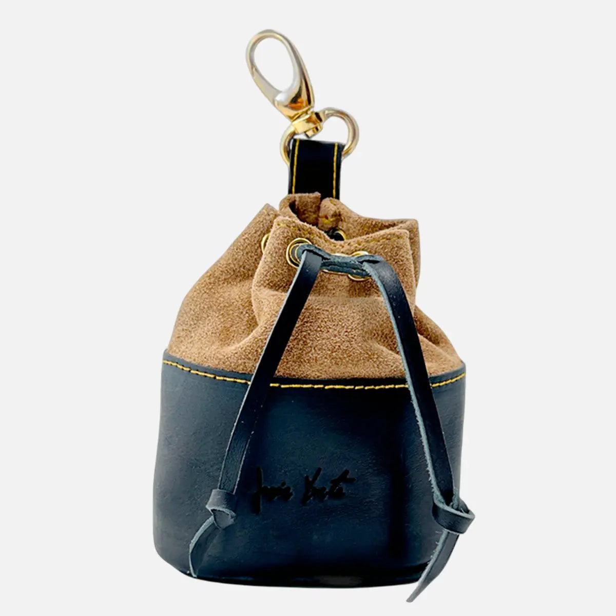 Bolsa de golosinas Cuero Negro