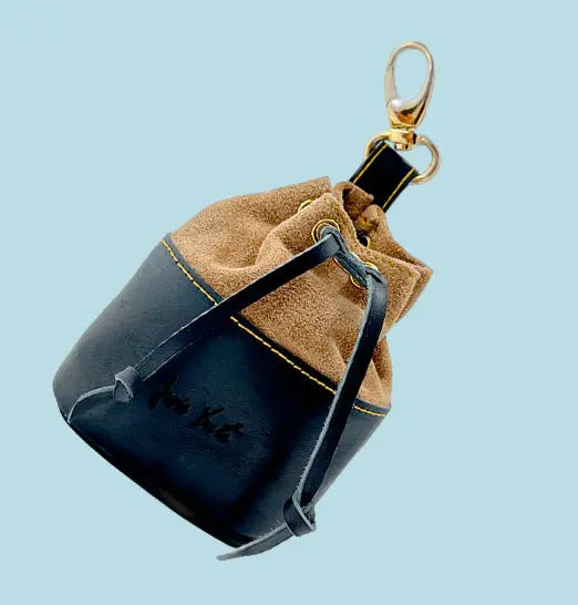 Bolsa de golosinas Cuero Negro