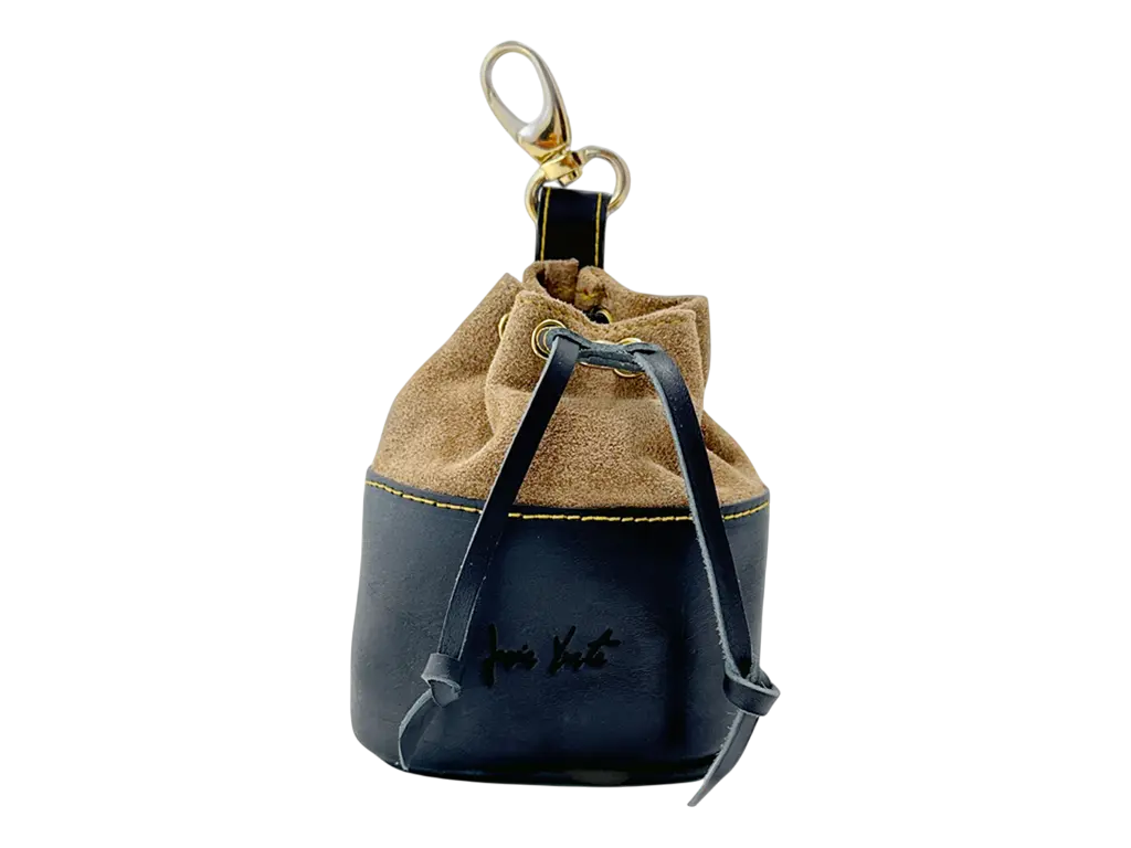 Bolsa de golosinas Cuero Negro