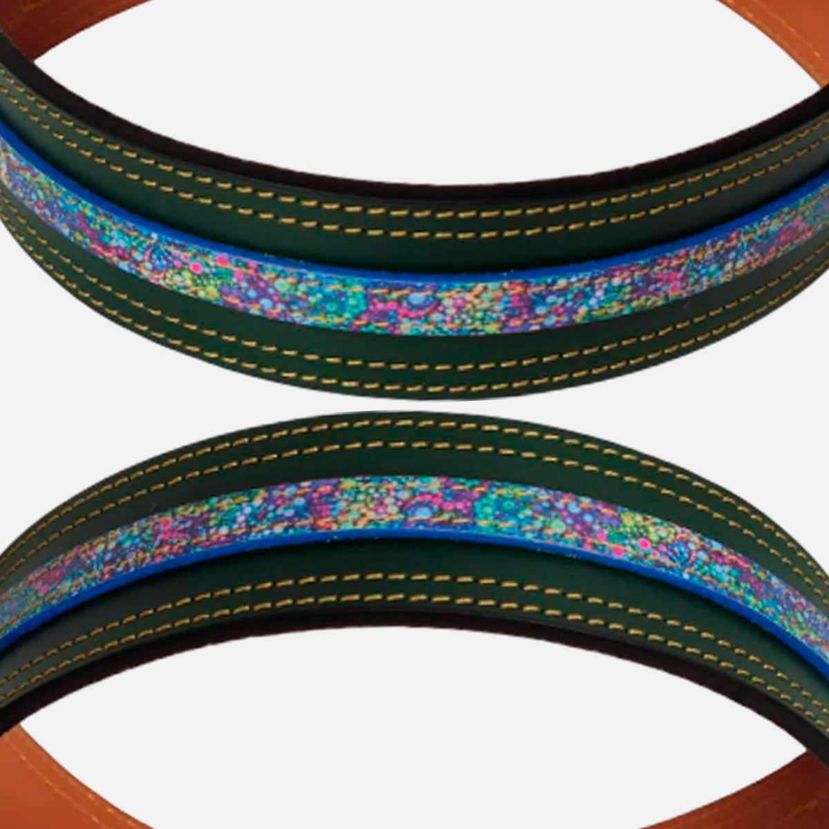 Collar para perros en cuero de vacuno Clasic Orion