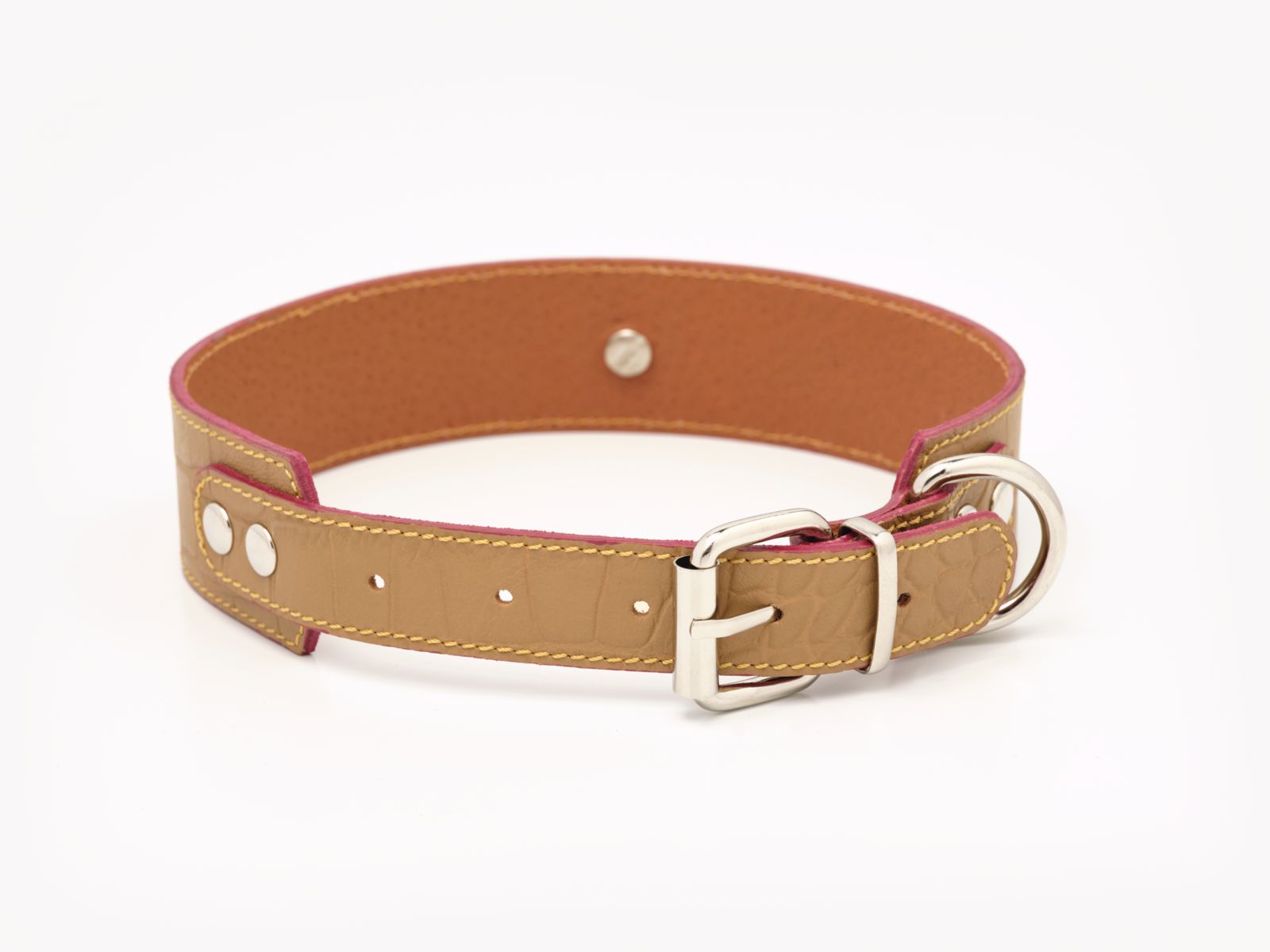 Collar para perros en cuero París Eiffel