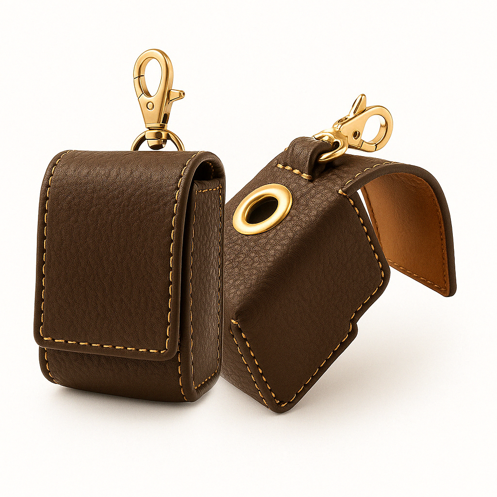 Portabolsas Luxury Cuero Marrón