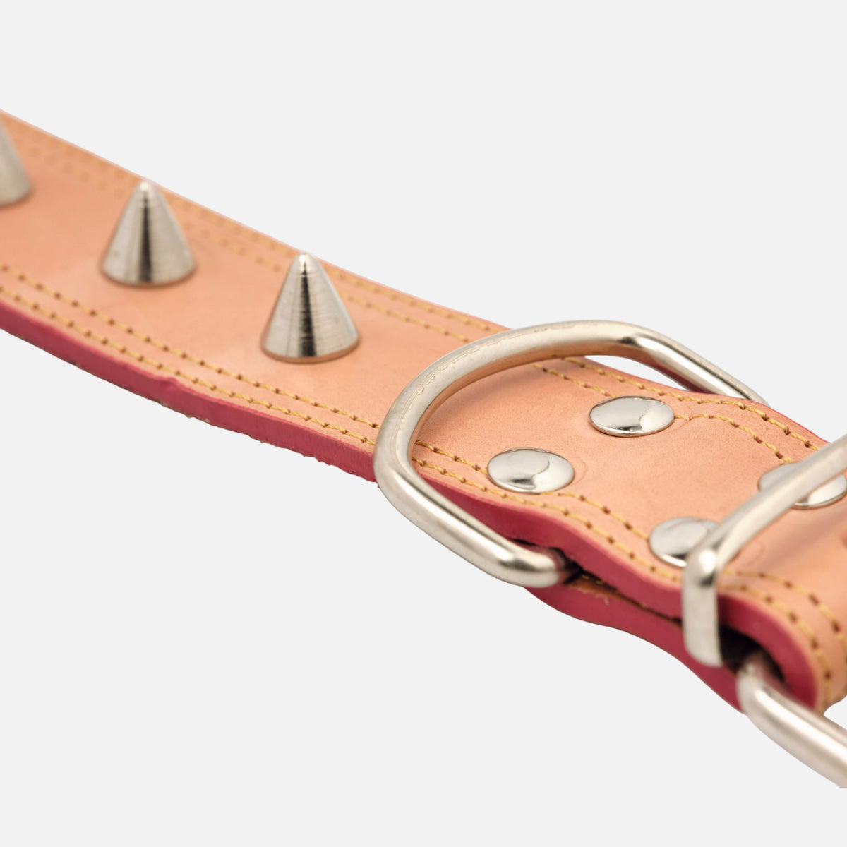 Collar para perros en cuero de vacuno Clasic Athena
