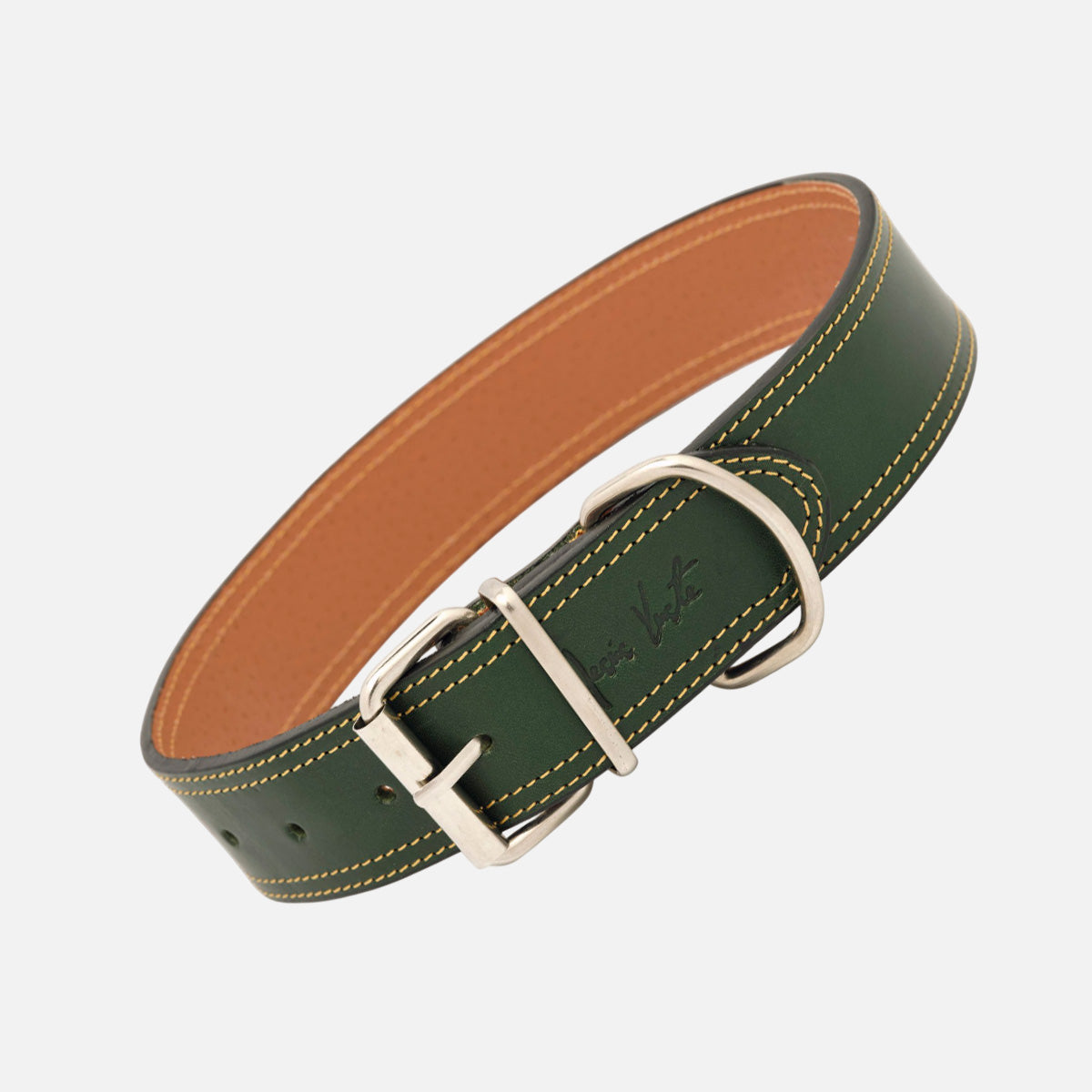 Collar para perros en cuero de vacuno Clasic Muse