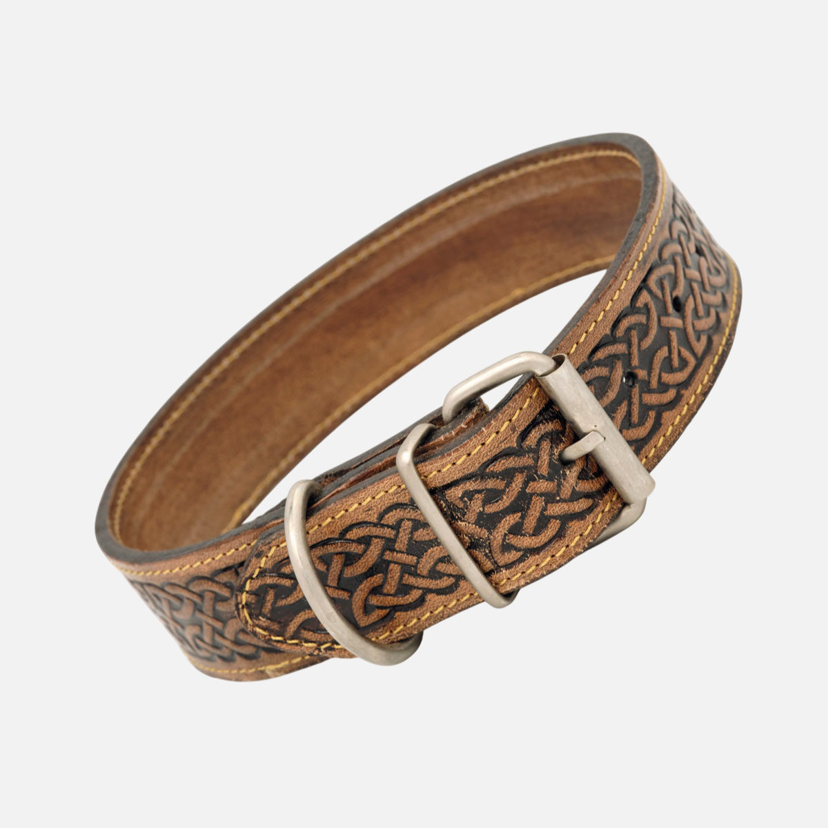 Collar para perros en cuero de vacuno Clasic Harmonia 